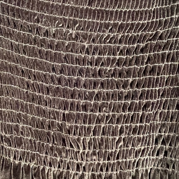 Urban Outfitters Off the Shoulders Velvet Mini Dress - M - Picture 4 of 5